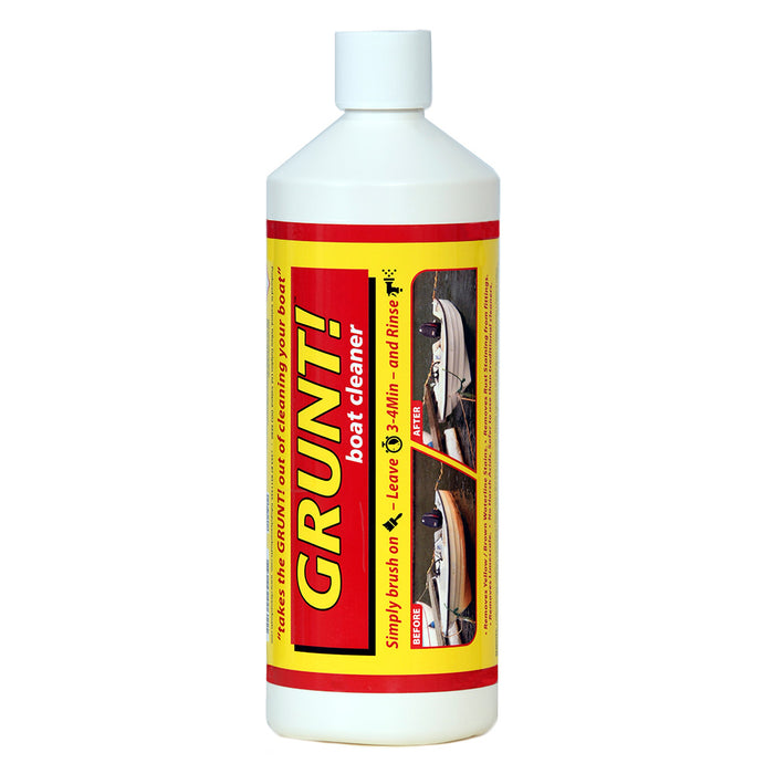 GRUNT! 32oz Boat Cleaner - Removes Waterline  Rust Stains [GBC32]