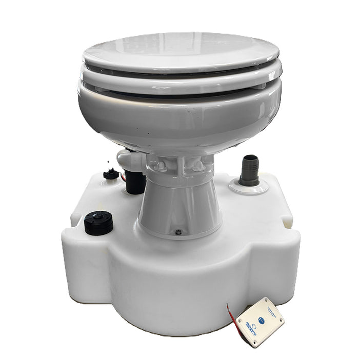 Albin Group Voyager Electric Compact Toilet System w/Tank - 12V [07-06-016]