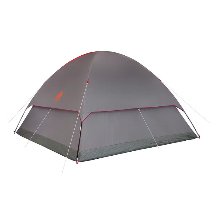 Coleman 6-Person Flatwoods II Lightweight Dome Camping Tent - Red [2207385]