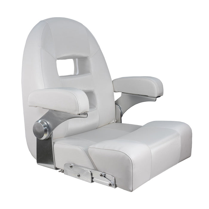 Springfield Center Console Helm Flip-Up - White/White [1042035-W]