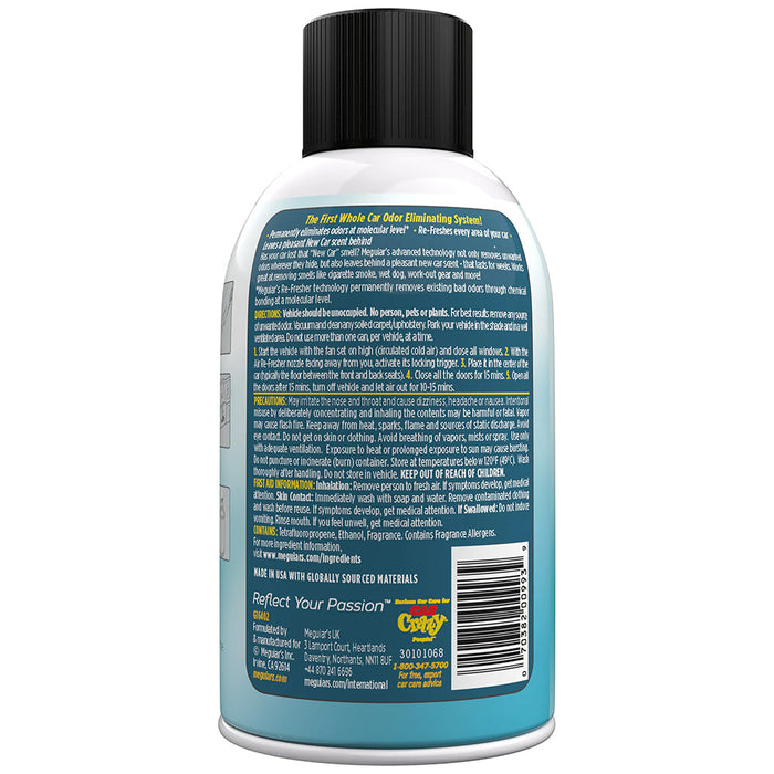 Meguiar's Whole Car Air Refresher Odor Eliminator - New Car Scent [G16402]