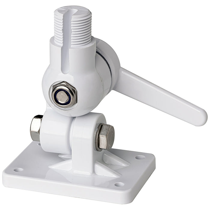 Scout Four-Way Nylon Ratchet Mount - White [PF AC NBASE001]