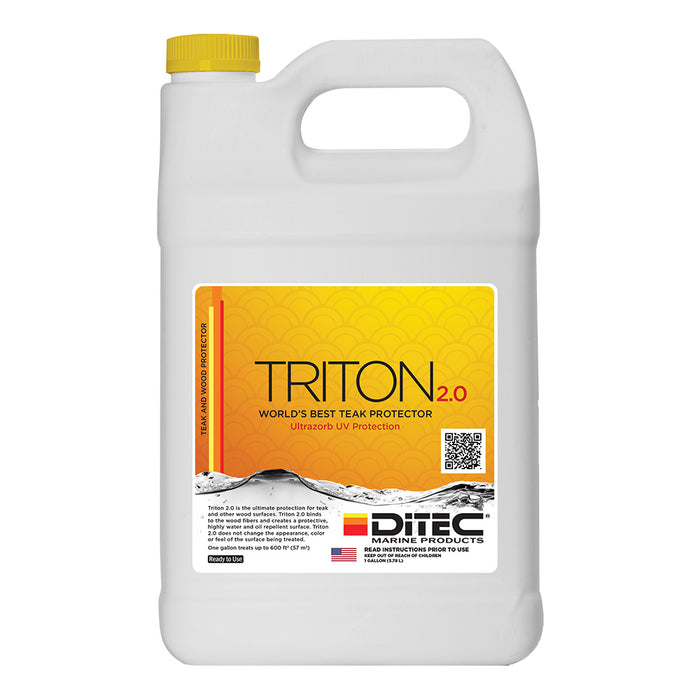 DiTEC TRITON 2.0 Teak  Wood Protectant - Gallon [0S-7ZA2-TS5Y]