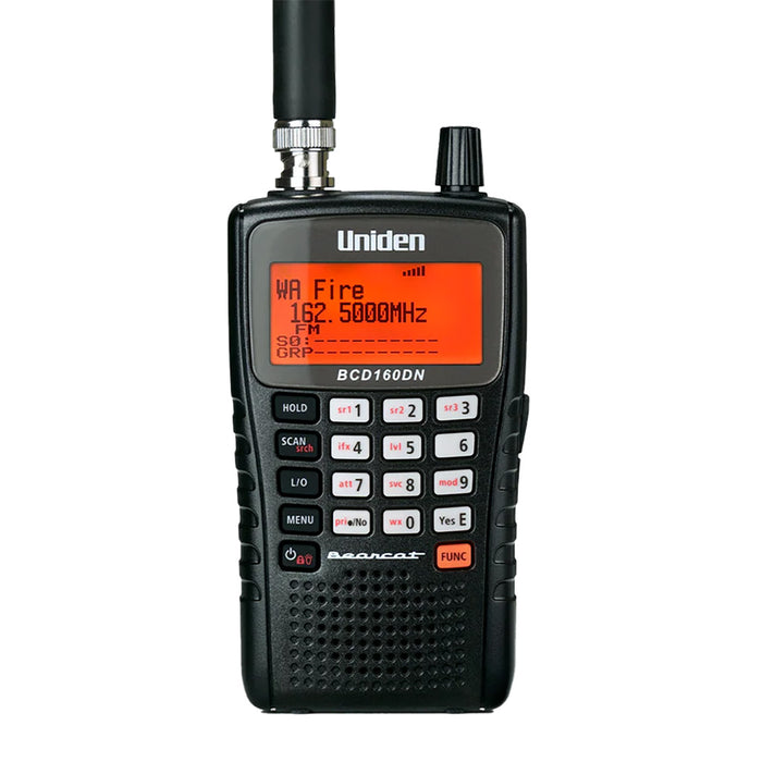 Uniden BCD160DN Feature-Packed Digital Handheld Scanner [BCD160DN]