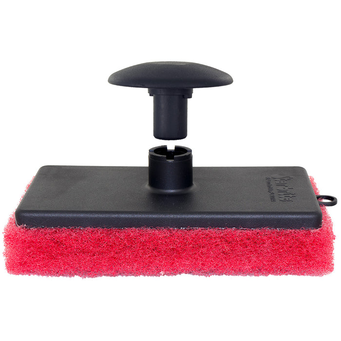 Star brite All-Purpose Medium (Red) Scrubber Pad - Ergonomic Handle [40021]