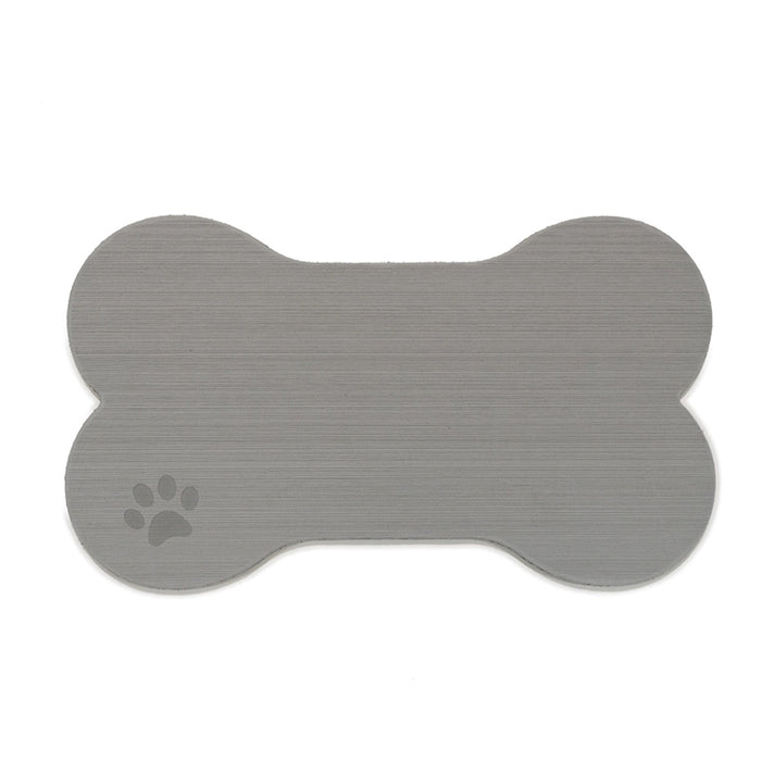 SeaDek Dog Bowl Mat - Storm Grey/Black - Large - 16.5" x 29.5" [63207-90837]