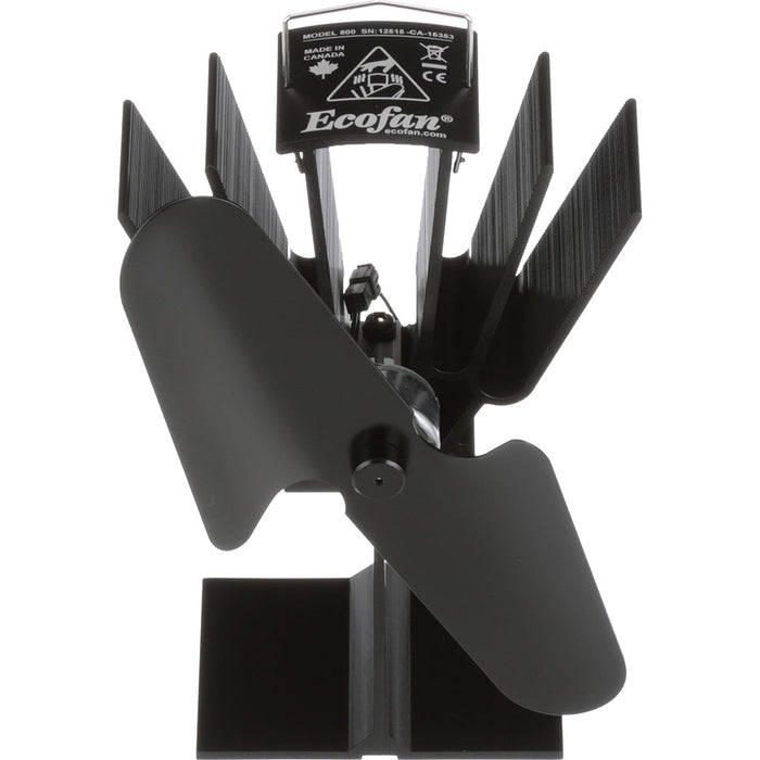 Ecofan by Caframo Original Heat Powered Stove Fan - Black Blade [800CAXBX]
