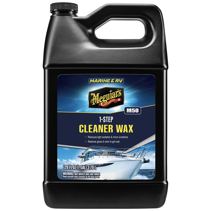Meguiar's #50 Boat/RV Cleaner Wax - Liquid 1 Gallon [M5001]