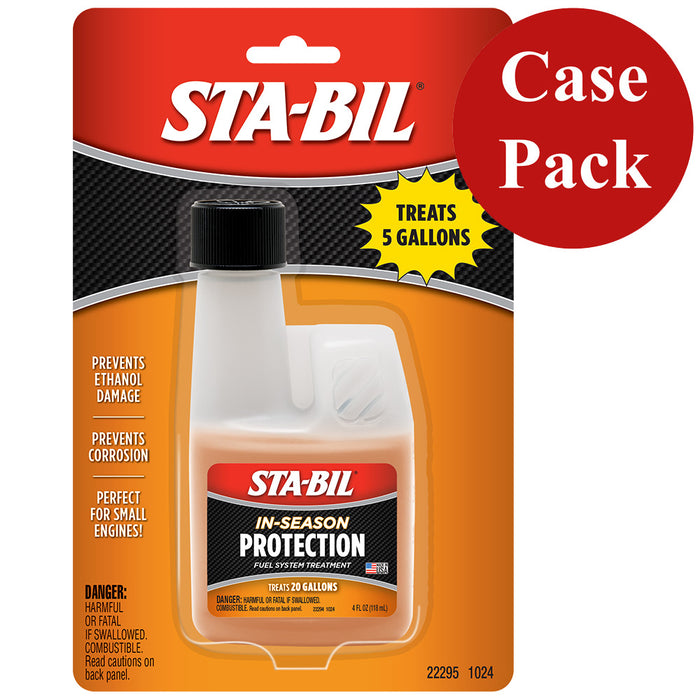 STA-BIL In-Season Protection - Small Engine - 4oz *Case of 6* [22295CASE]