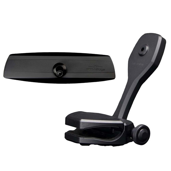 PTM Watersports Mirror/Bracket Kit w/VR-140 Elite Mirror  ZXR-320 (Black) [P12848-1320TEBBK]