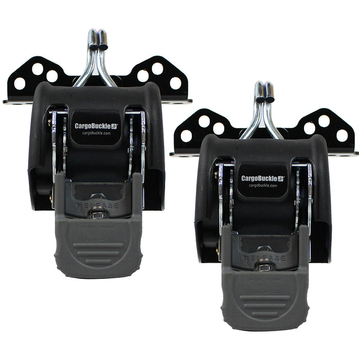 CargoBuckle Universal Ladder Rack Tie-Down System - 2" Retractable Tie-Down - 1 Pair [F153180]