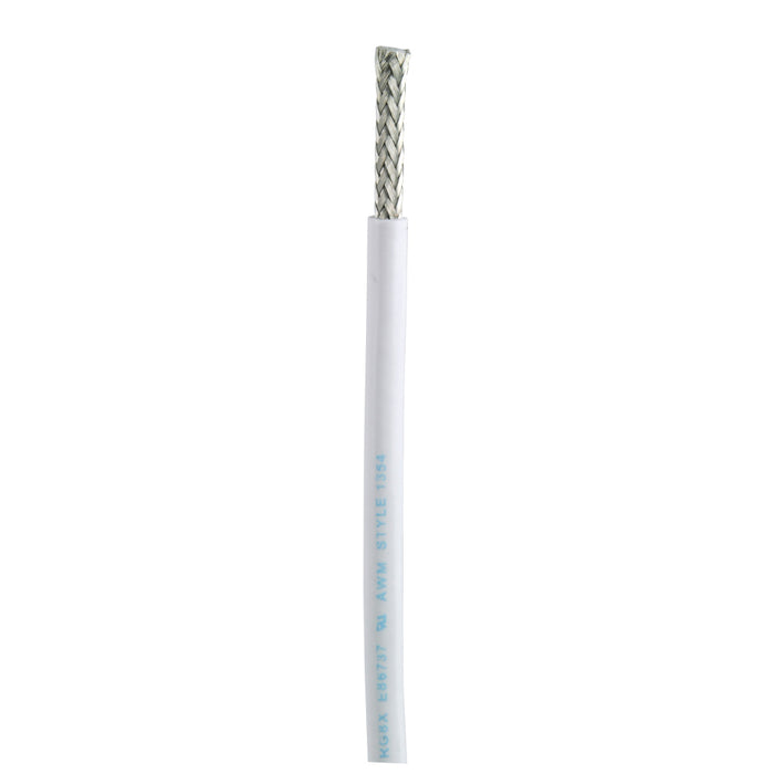 Ancor RG 8X White Tinned Coaxial Cable - 100 [151510]