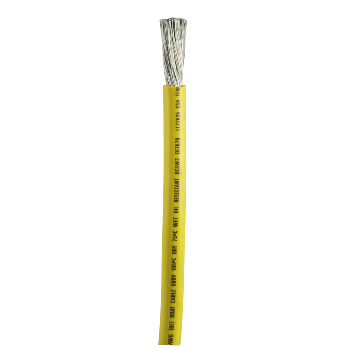 Ancor Yellow 2 AWG Battery Cable - 25' [114902]
