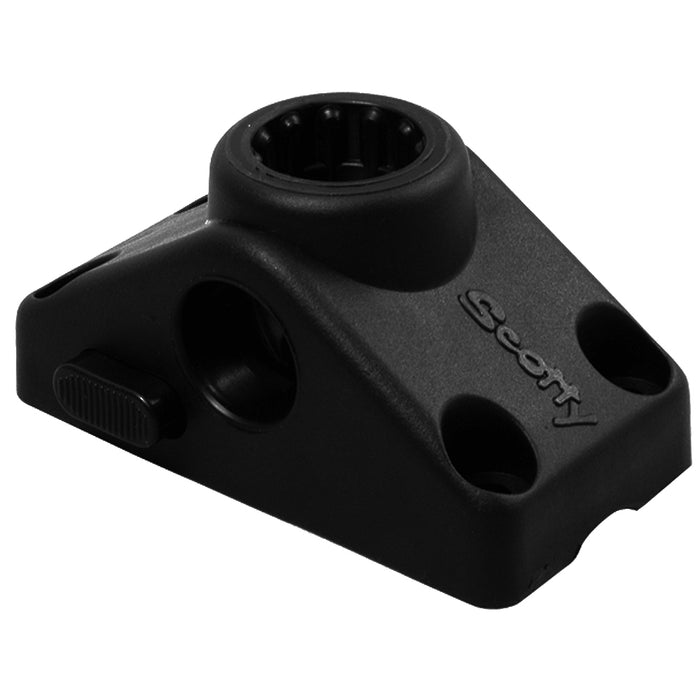 Scotty 241 Locking Combination Side or Deck Mount - Black [241L-BK]