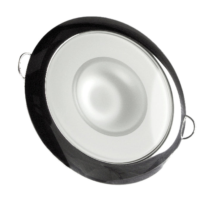 Lumitec Mirage - Flush Mount Down Light - Glass Finish/Polished SS Bezel - White Non-Dimming [113113]