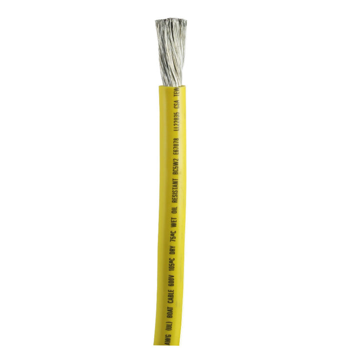 Ancor Yellow 2/0 AWG Battery Cable - 100' [117910]