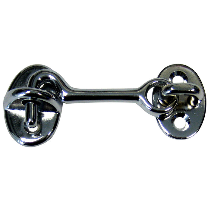 Whitecap Cabin Door Hook - CP/Brass - 2" [S-1401C]