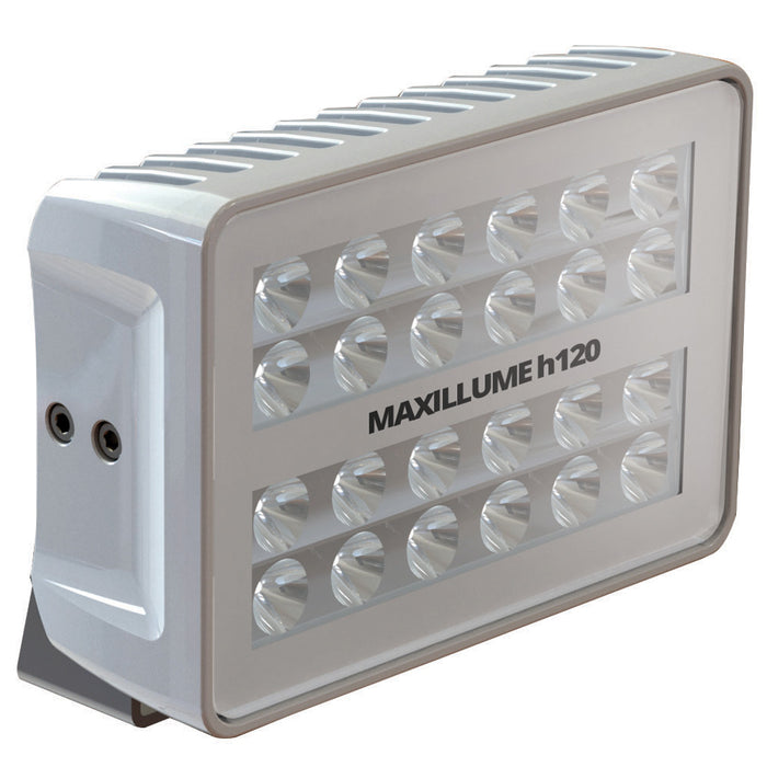 Lumitec Maxillume h120 - Trunnion Mount Flood Light - White Housing - White Dimming [101346]