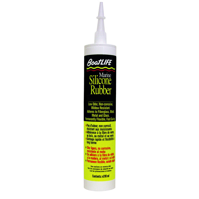 BoatLIFE Silicone Rubber Sealant Cartridge - Clear [1150]