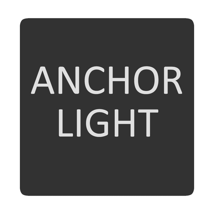 Blue Sea 6520-0035 Square Format Anchor Light Label [6520-0035]