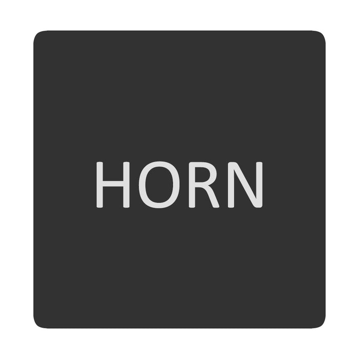 Blue Sea 6520-270 Square Format Horn Label [6520-0270]