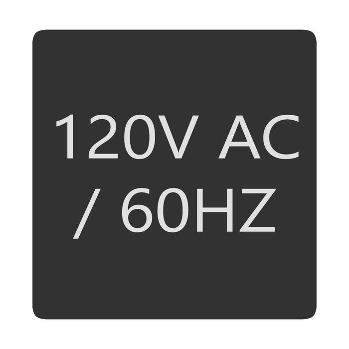 Blue Sea 6520-0007 Square Format 120V AC - 60HZ Label [6520-0007]