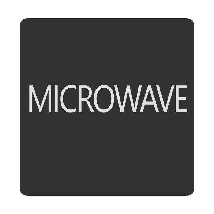 Blue Sea 6520-0318 Square Format Microwave Label [6520-0318]