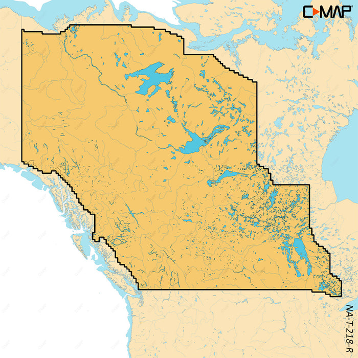 C-MAP REVEAL X - Canada Lake Insight West HD [M-NA-T-218-R-MS]