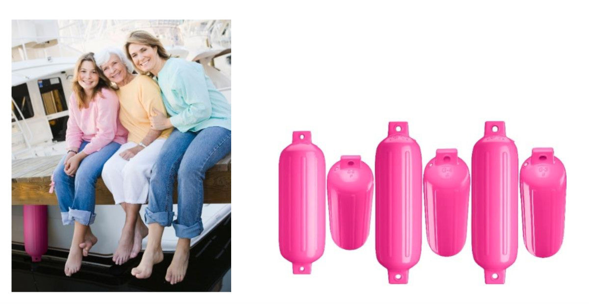 Polyform Exclusive G-Series Pink Fenders